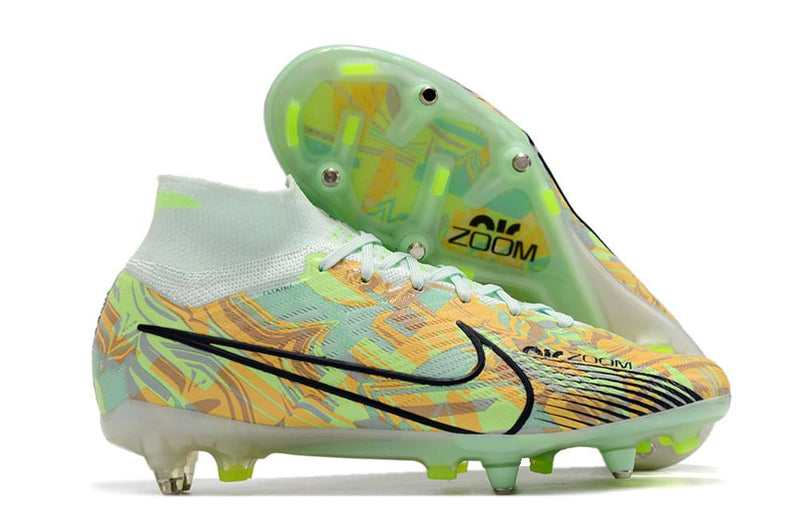 Chuteira Nike Mercurial Superfly IX Elite SG Campo - Verde