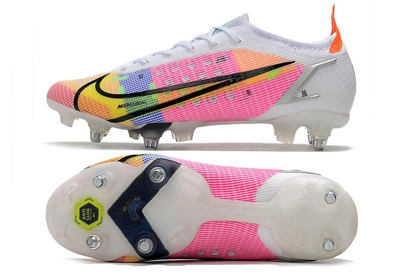 Chuteira Nike Mercurial Vapor 14 Elite SG Campo - Branca