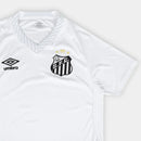 Camisa Santos I 25/26 s/n Torcedor Umbro Masculina - Branco+Cinza
