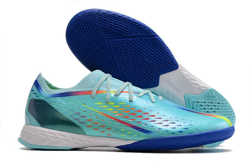 Chuteira Adidas X Speed Portal 3 Futsal - Azul