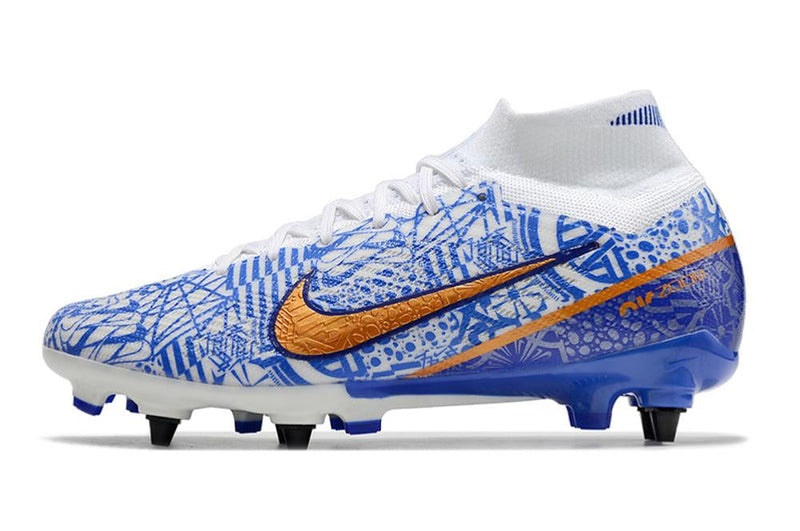 Chuteira Nike Mercurial Superfly IX Elite SG Campo - Azul