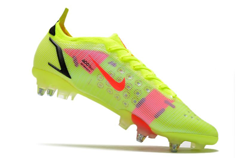 Chuteira Nike Mercurial Vapor 14 Elite SG Campo - Verde