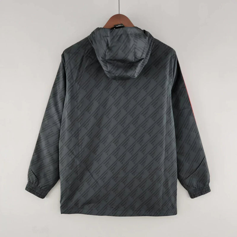 Corta-vento Flamengo Adidas - Preto