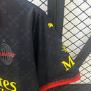 Camisa Milan 25/26 Co-Branded Edition - Preto