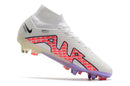 Chuteira Nike Mercurial Superfly IX Elite SG Campo - Branco e Vermelho