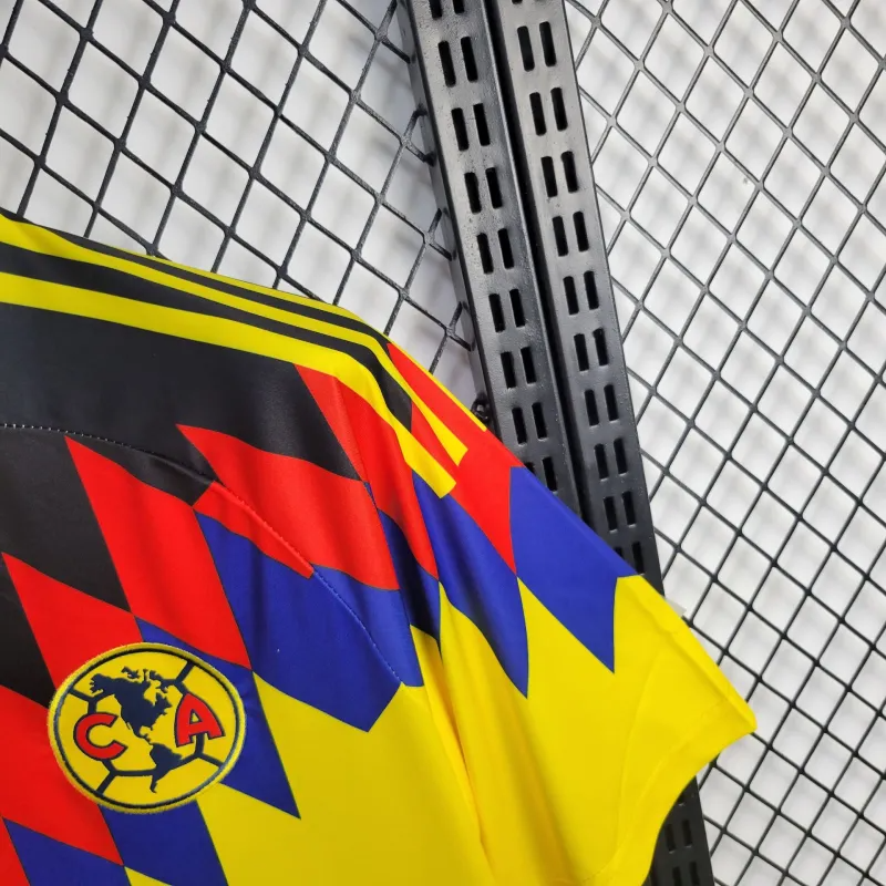 Camisa América do México 25/26 Adidas - Amarelo