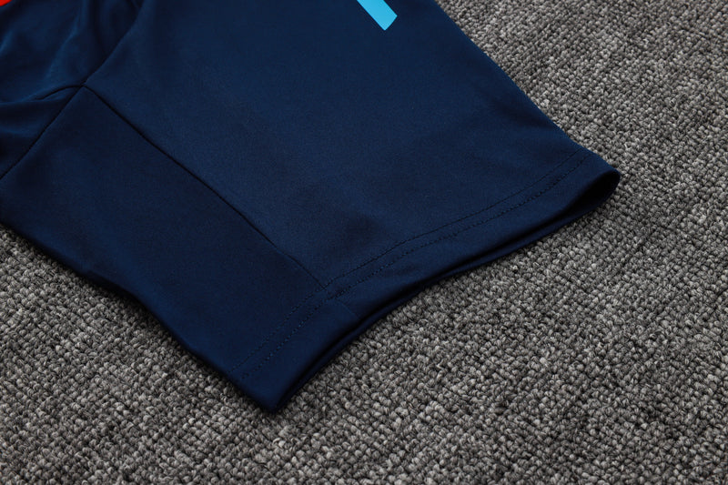 Conjunto de Treino do Flamengo Azul 2025