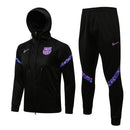 Conjunto Inverno Barcelona Preta Nike - Com Capuz