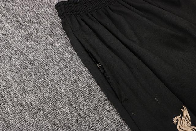 Conjunto Inverno Liverpool Preta Nike - Com Capuz