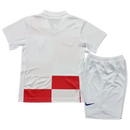 Conjunto Infantil Seleção Croácia l 2024 - Modelo Torcedor