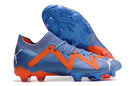 Chuteira Puma Future Ultimate Campo - Azul e Laranja