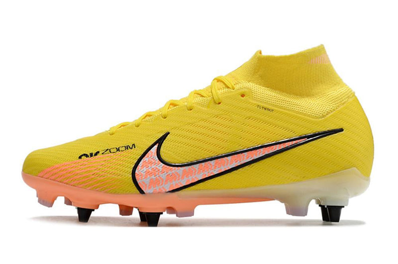 Chuteira Nike Mercurial Superfly IX Elite SG Campo - Amarelo