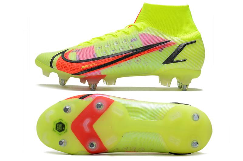 Chuteira Nike Mercurial Superfly 8 Elite SG Campo - Verde