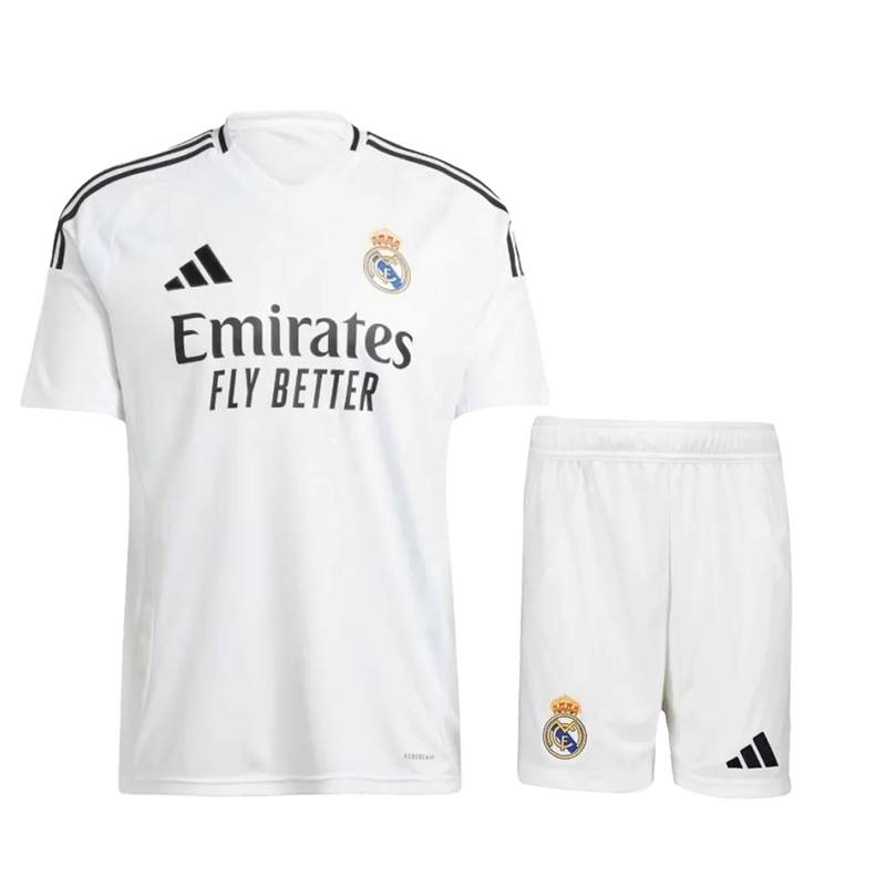 Kit Infantil do Real Madrid 2024/25 Home
