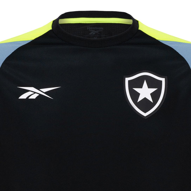 Regata Botafogo 24/25 Treino  Reebok Masculina - Preto